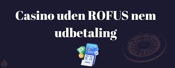 Sverige Online Casino Uden ROFUS Find Det Bedste Gaming Valg